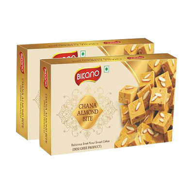"Bikano Chana Almond Bite 400 Gm (Pack Of 2) - Click here to View more details about this Product